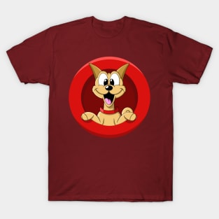 Gunner The Dog Logo T-Shirt